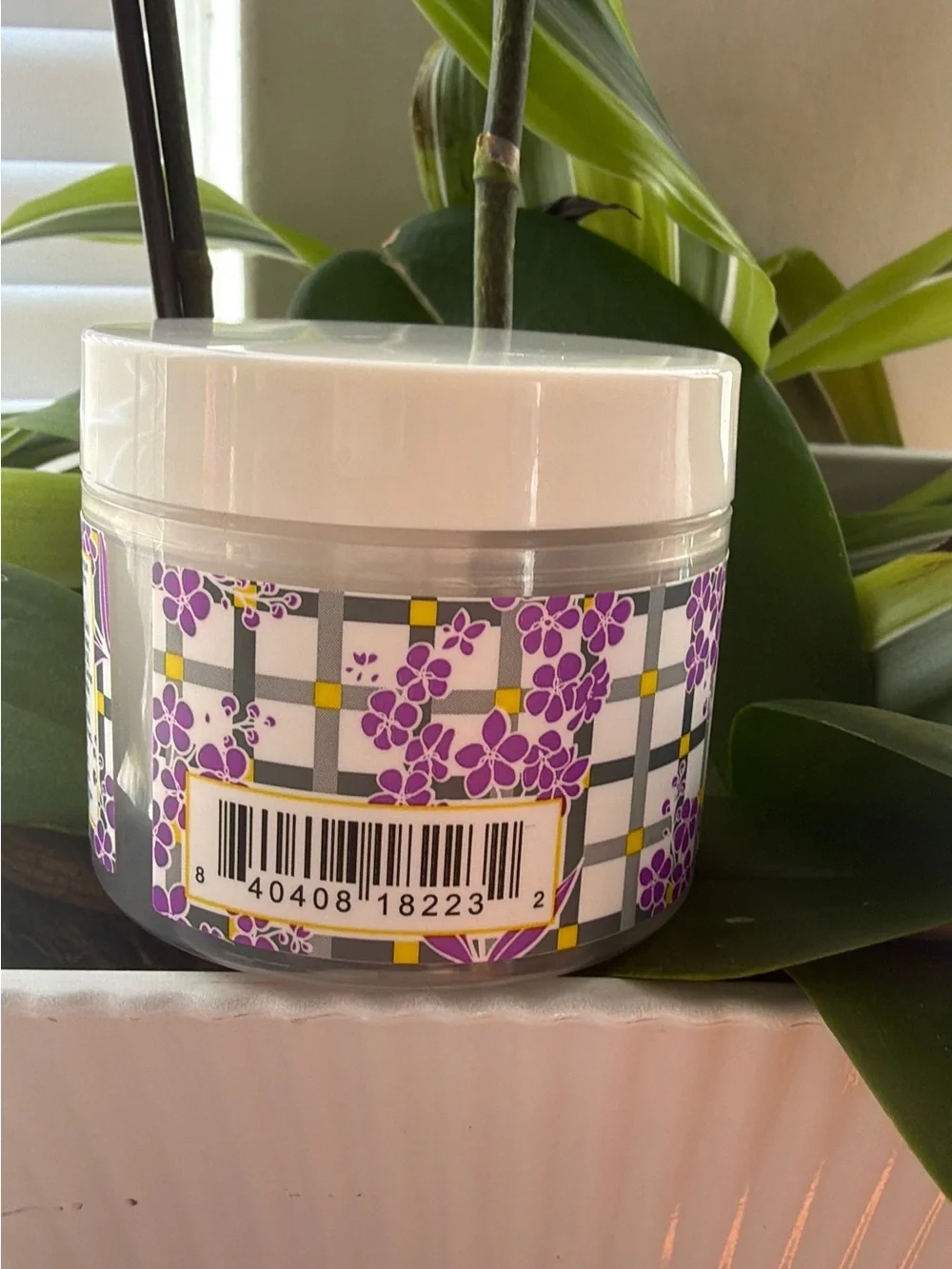 Beekman 1802 Lilac Dream Whipped Body Cream - White and Purple Accents